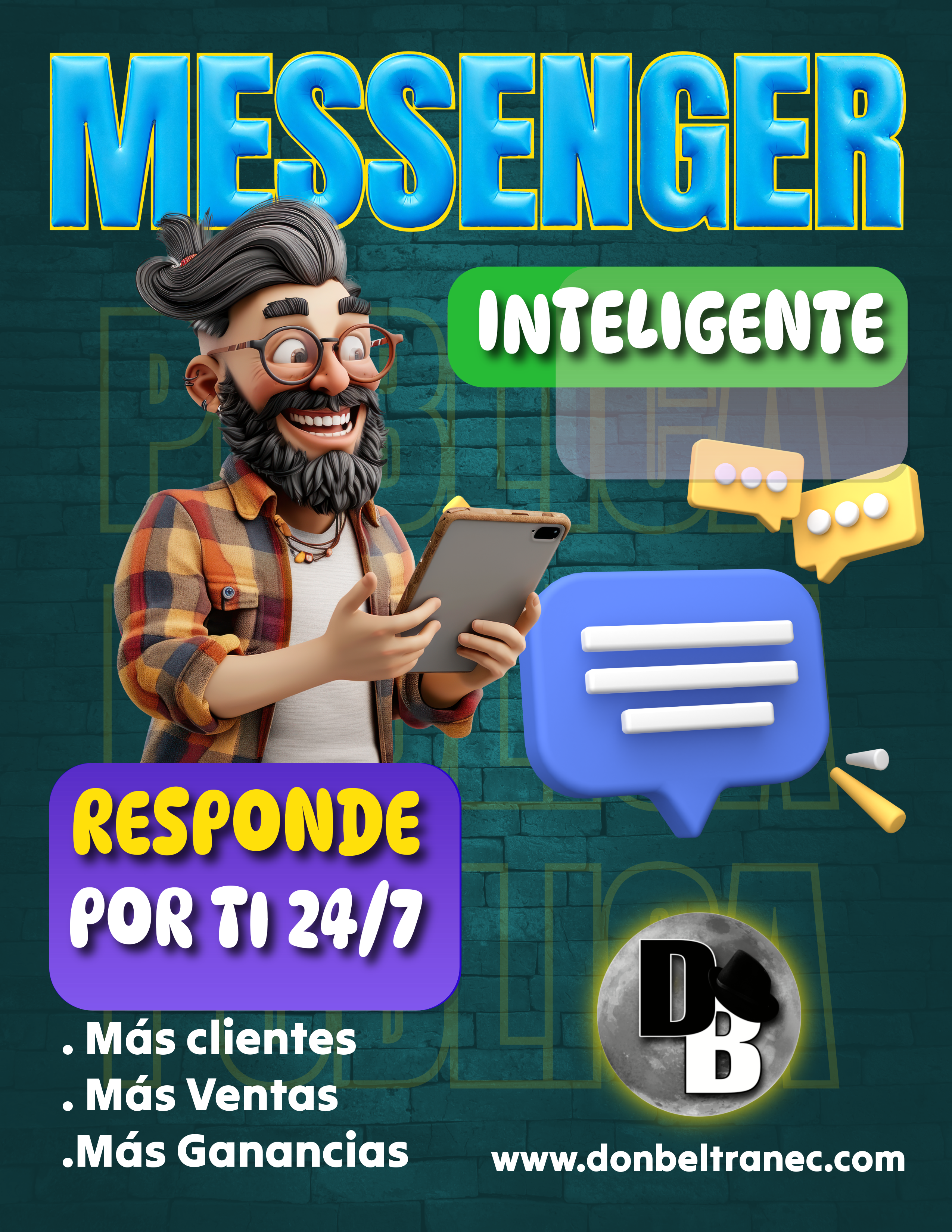 Flyer chatbot messenger